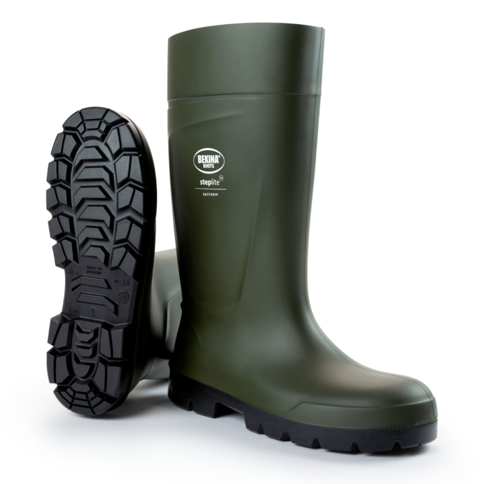 Cizme protectie Bekina Steplite EasyGrip, S4, verde/negru la cutie [5]