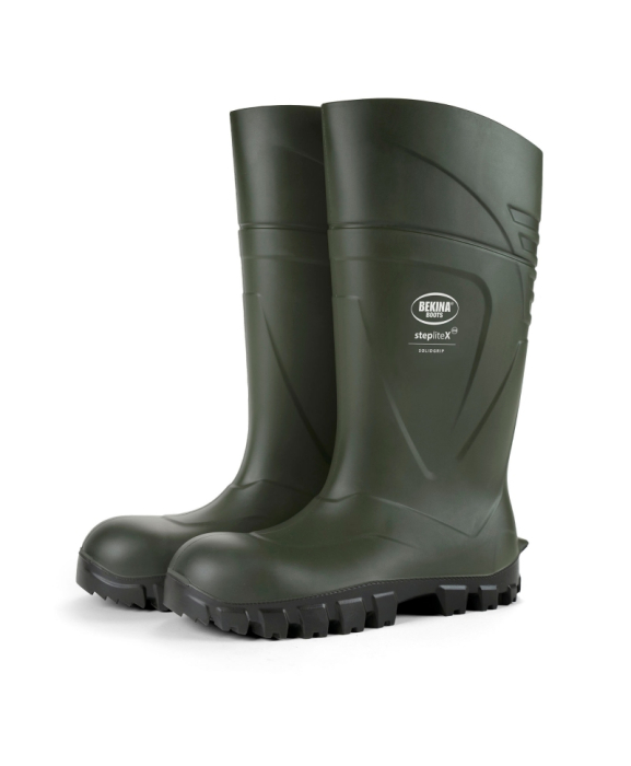 Cizme protectie Bekina StepliteX SolidGrip, O4, verde/negru [2]
