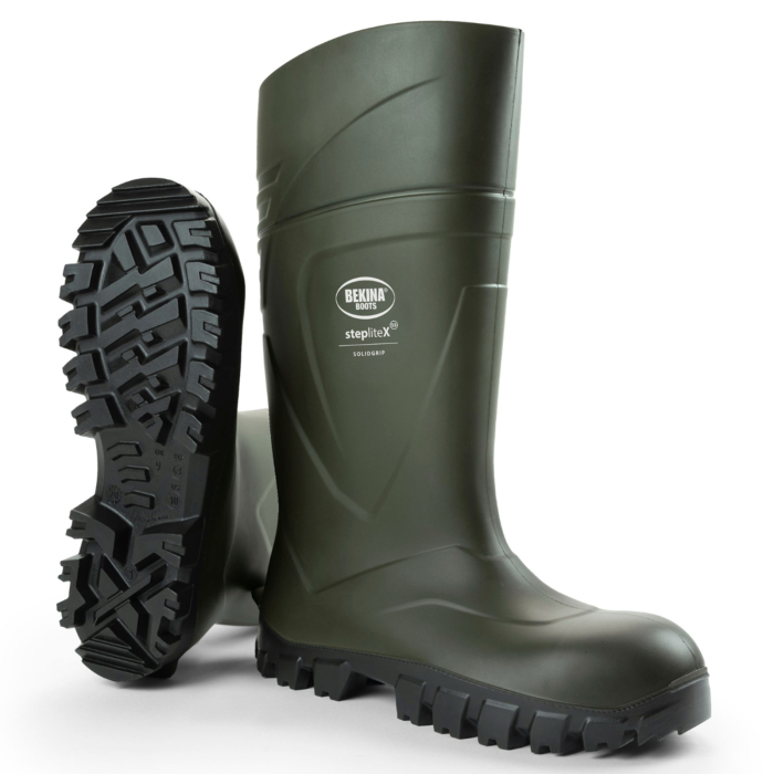 Cizme protectie Bekina StepliteX SolidGrip, S5, verde/negru [5]