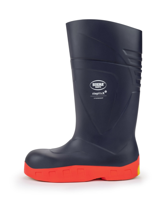 Cizme protectie Bekina StepliteX StormGrip, S5, bleumarin/portocaliu [4]