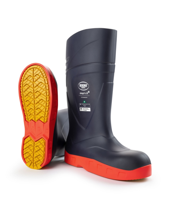 Cizme protectie Bekina StepliteX StormGrip, S5, bleumarin/portocaliu [5]