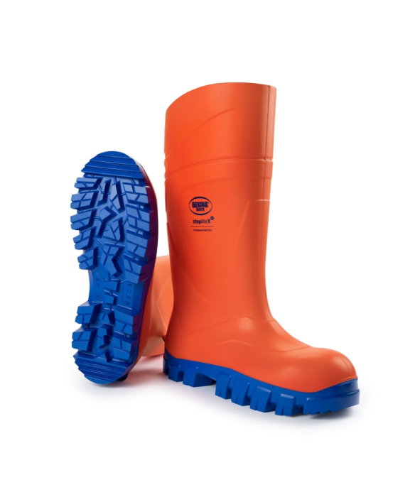 Cizme protectie Bekina StepliteX ThermoProtec, S5, portocaliu/albastru [5]