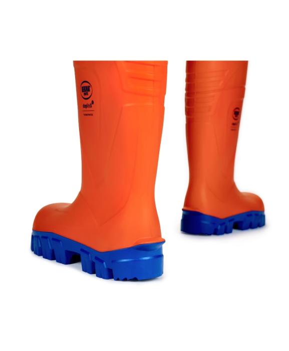 Cizme protectie Bekina StepliteX ThermoProtec, S5, portocaliu/albastru [6]