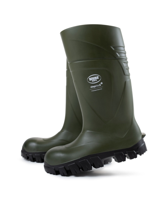 Cizme protectie Bekina StepliteX ThermoProtec, S5, verde/antracit [3]