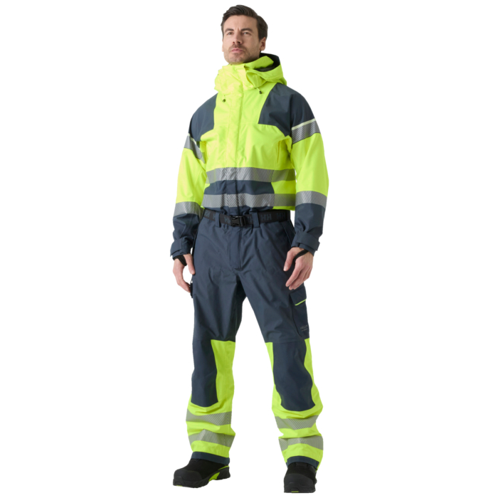 Combinezon de lucru reflectorizant cu gluga Helly Hansen Njord Coast Shell Suit CL3 [3]