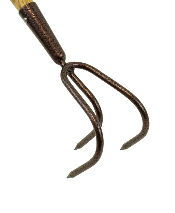 Cultivator cu 3 dinti din otel carbon, coada lemn, Spear & Jackson Elements [5]