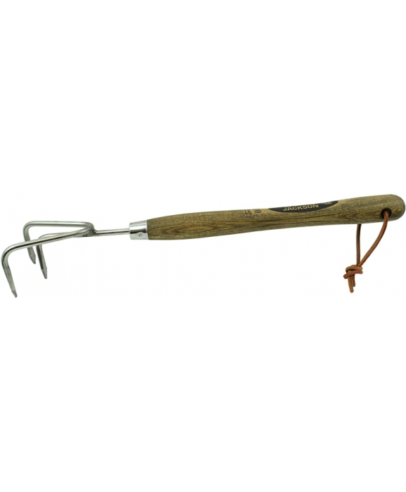 Cultivator cu 3 dinti inox, coada lemn, Spear & Jackson Traditional Stainless [2]