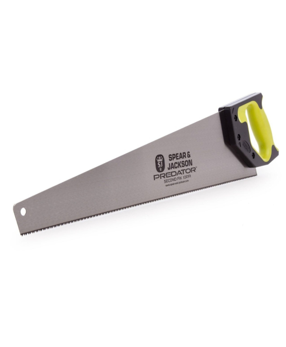 Fierastrau manual Predator Second Fix cu maner Suregrip, lama 560 mm, 10 TPI, Spear & Jackson Woodworking [2]