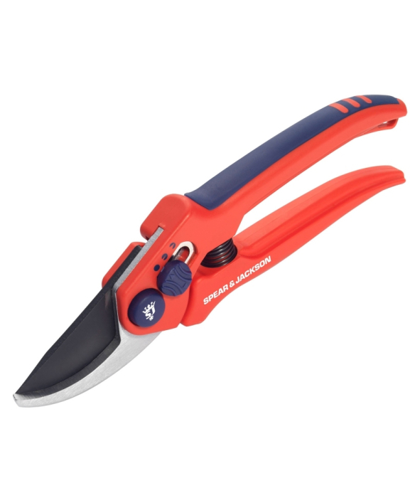 Foarfeca medie gradina tip bypass, ajustabila cu lama otel SK5 cu teflon, Spear & Jackson Razorsharp Advantage [2]