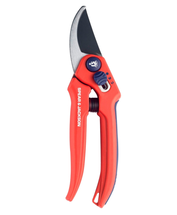 Foarfeca medie gradina tip bypass, ajustabila cu lama otel SK5 cu teflon, Spear & Jackson Razorsharp Advantage [1]