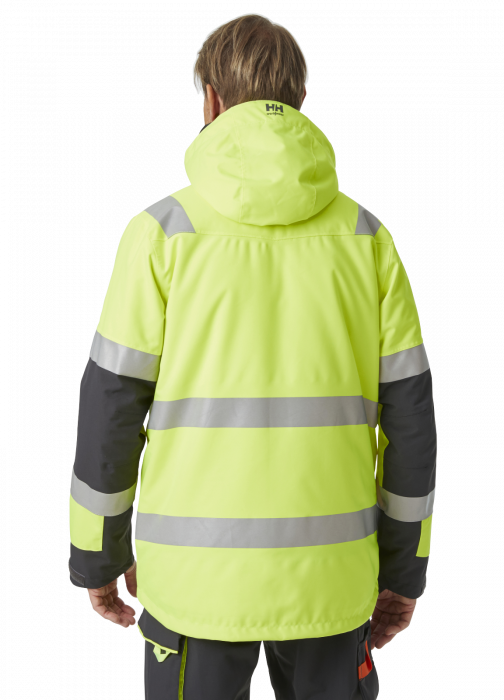 Geaca captusita de iarna cu gluga Helly Hansen Alna 2.0 Winter, impermeabila, reflectorizanta, HVC2, 3 [4]