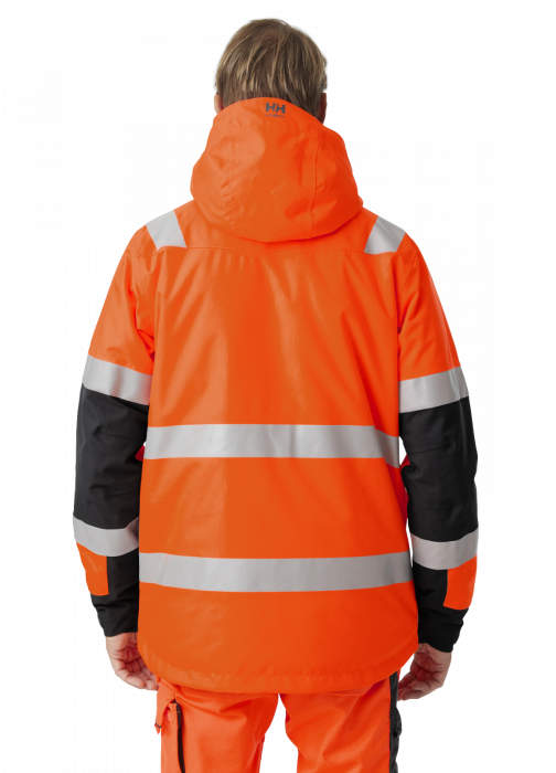 Geaca captusita de iarna cu gluga Helly Hansen Alna 2.0 Winter, impermeabila, reflectorizanta, HVC2, 3 [4]