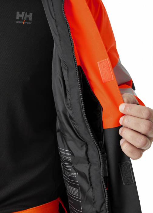 Geaca captusita de iarna cu gluga Helly Hansen Alna 2.0 Winter, impermeabila, reflectorizanta, HVC2, 3 [5]