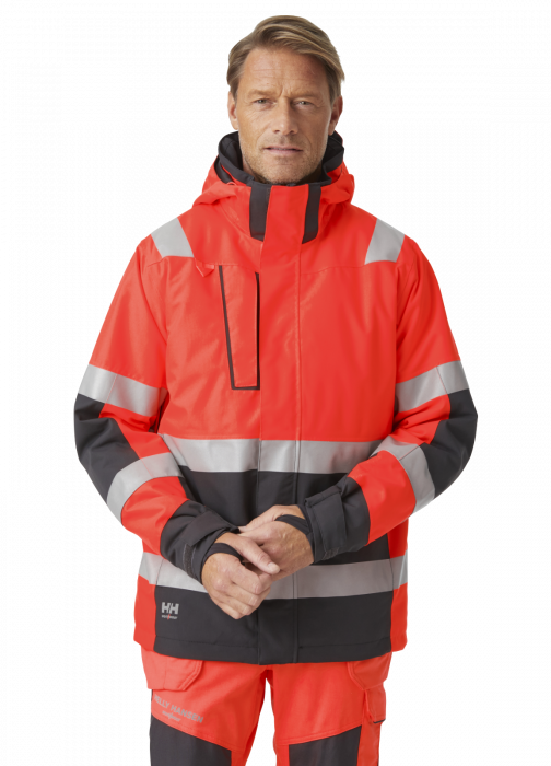 Geaca captusita de iarna cu gluga Helly Hansen Alna 2.0 Winter, impermeabila, reflectorizanta, HVC2, 3 [2]
