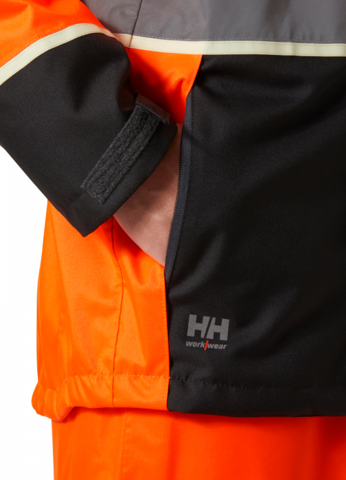 Geaca cu gluga Helly Hansen UC-ME Shell, impermeabila, reflectorizanta, HVC3 [7]