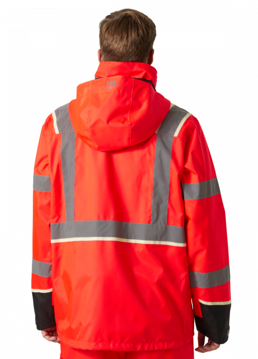 Geaca cu gluga Helly Hansen UC-ME Shell, impermeabila, reflectorizanta, HVC3 [4]