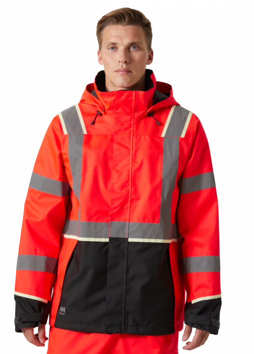 Geaca cu gluga Helly Hansen UC-ME Shell, impermeabila, reflectorizanta, HVC3 [3]