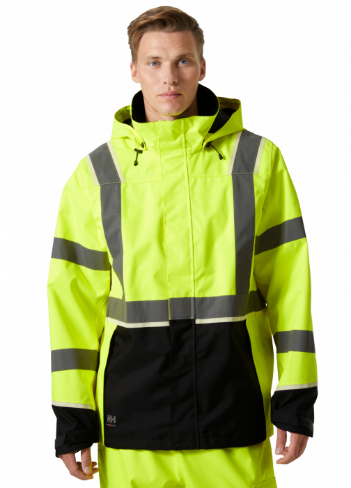 Geaca cu gluga Helly Hansen UC-ME Shell, impermeabila, reflectorizanta, HVC3 [3]