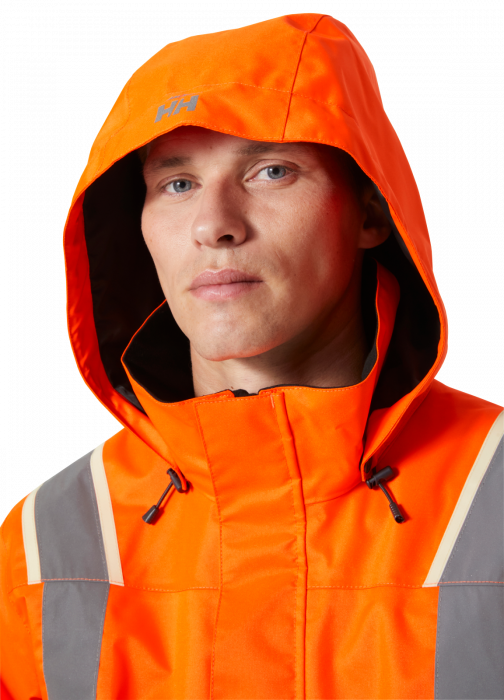 Geaca cu gluga Helly Hansen UC-ME Shell, impermeabila, reflectorizanta, HVC3 [5]