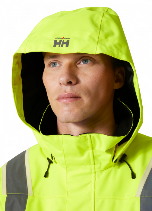 Geaca cu gluga Helly Hansen UC-ME Shell, impermeabila, reflectorizanta, HVC3 [5]