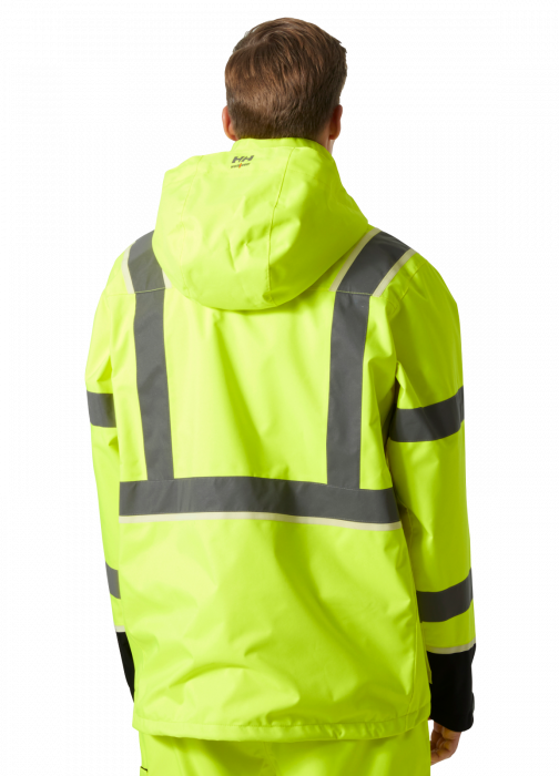 Geaca cu gluga Helly Hansen UC-ME Shell, impermeabila, reflectorizanta, HVC3 [4]