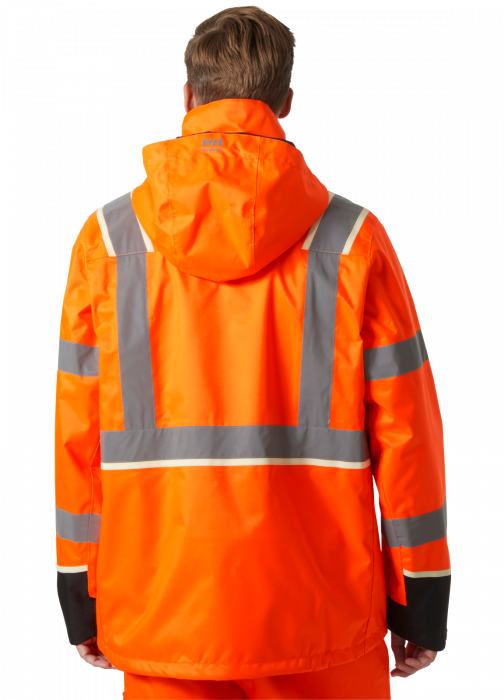 Geaca cu gluga Helly Hansen UC-ME Shell, impermeabila, reflectorizanta, HVC3 [4]