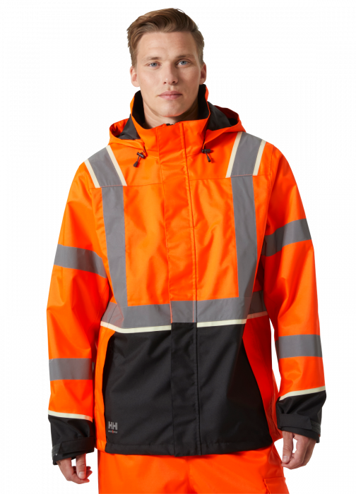 Geaca cu gluga Helly Hansen UC-ME Shell, impermeabila, reflectorizanta, HVC3 [3]