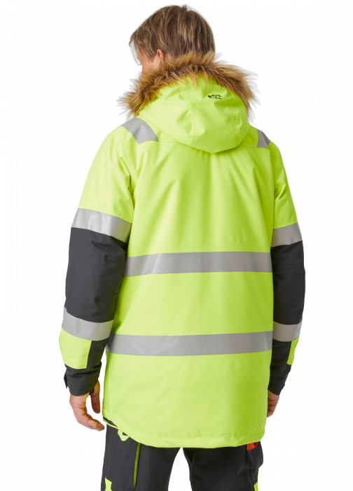 Geaca de iarna cu gluga imblanita Helly Hansen Alna 2.0 Winter Parka, impermeabila, reflectorizanta, HVC2, 3 [4]