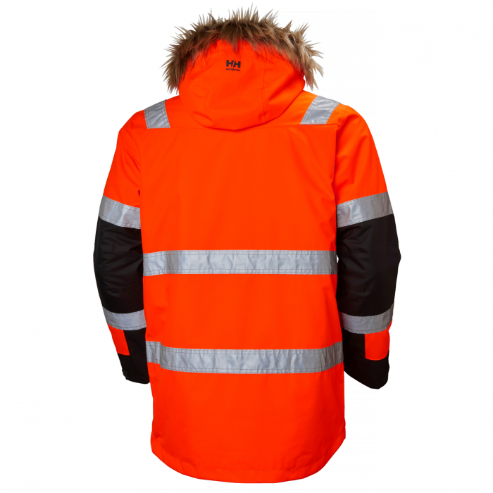 Geaca de iarna cu gluga imblanita Helly Hansen Alna Winter Parka, rosu/negru, S [2]