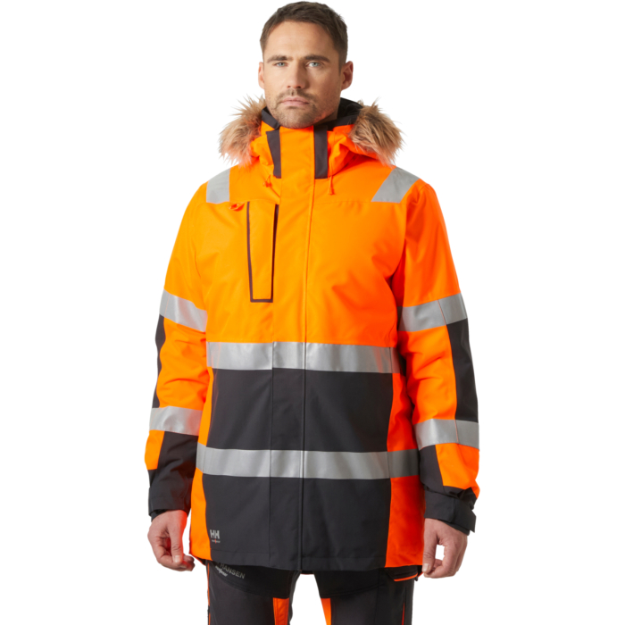 Geaca reflectorizanta cu gluga Helly Hansen Alna 2.0 Winter Parka CL3 [3]