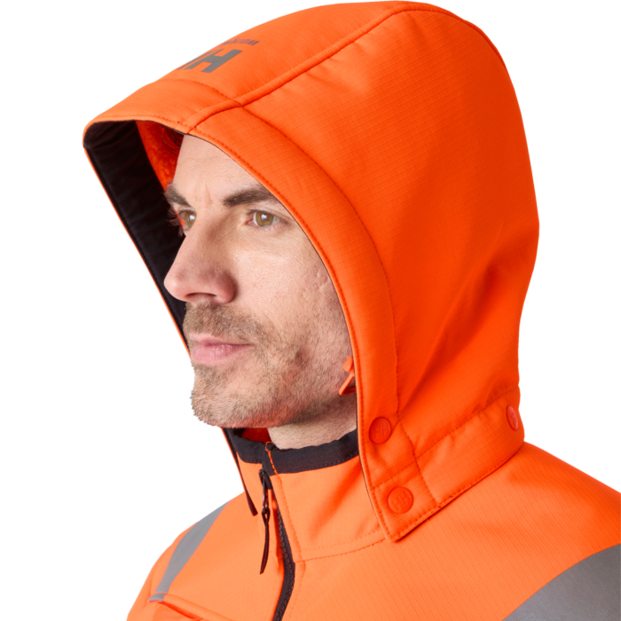 Geaca reflectorizanta cu gluga Helly Hansen Alna 2.0 Winter Softshell Jacket CL2 [5]