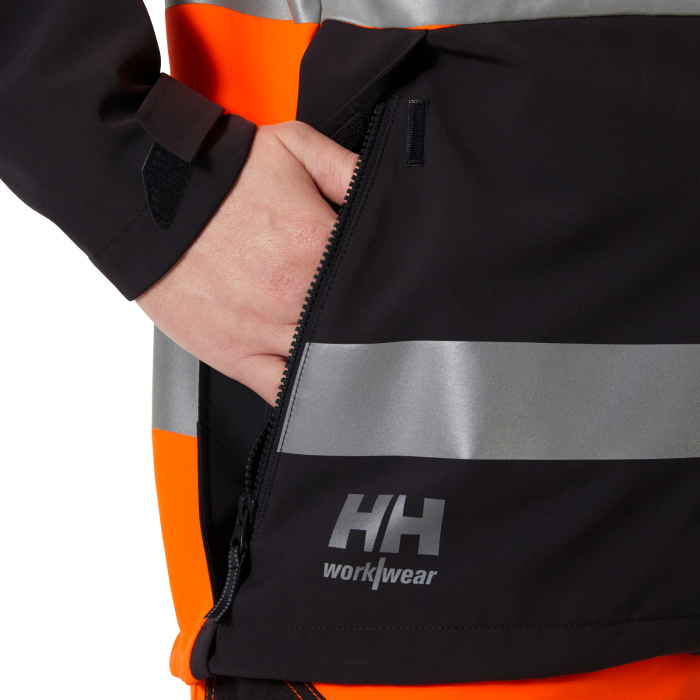 Geaca reflectorizanta cu gluga Helly Hansen Alna 4X Tech CL2 [7]