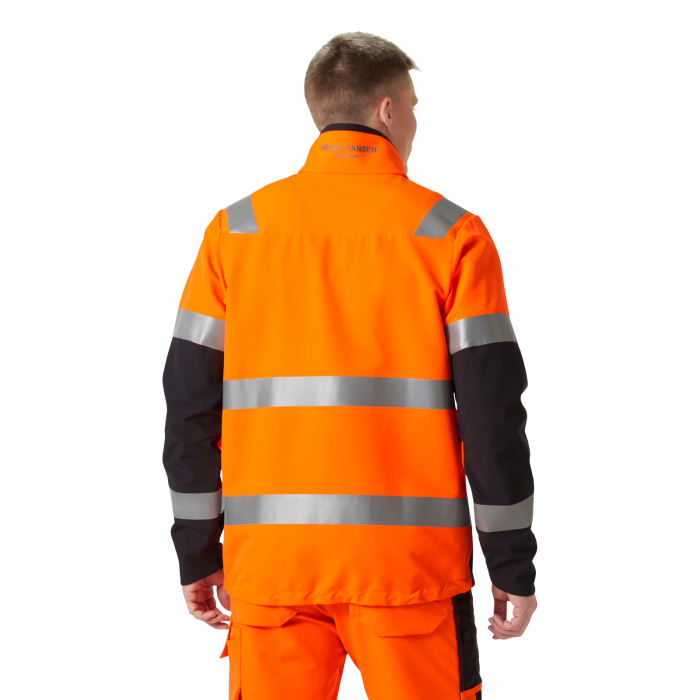 Geaca reflectorizanta cu gluga Helly Hansen Alna 4X Tech CL2 [4]