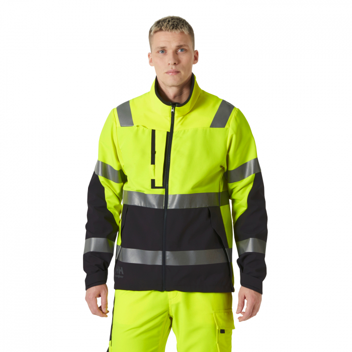 Geaca reflectorizanta cu gluga Helly Hansen Alna 4X Tech CL2 [3]