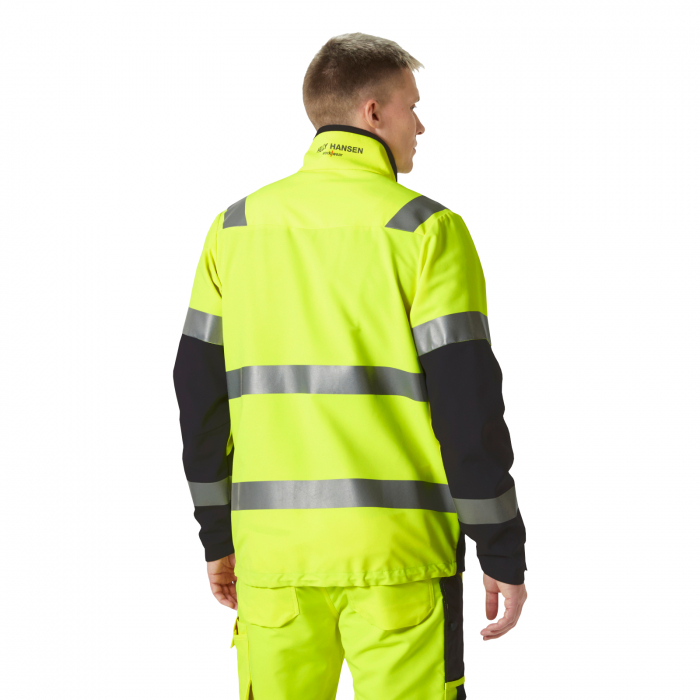 Geaca reflectorizanta cu gluga Helly Hansen Alna 4X Tech CL2 [4]