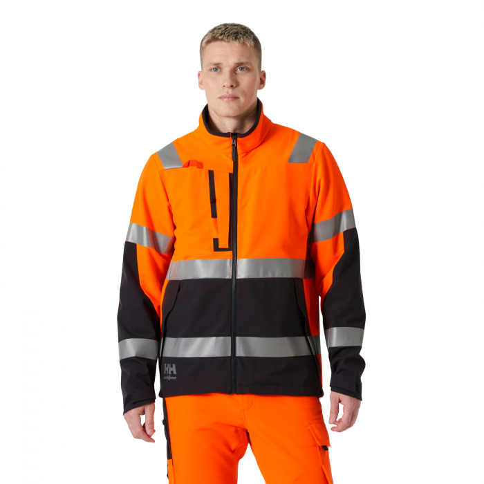 Geaca reflectorizanta cu gluga Helly Hansen Alna 4X Tech CL2 [3]