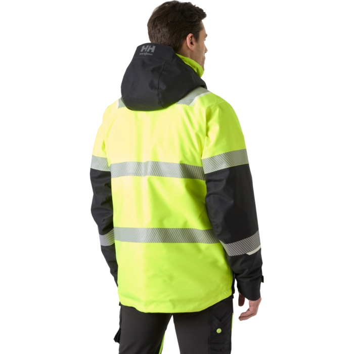 Geaca reflectorizanta cu gluga Helly Hansen ICU 2.0 Winter Jacket CL2 [4]