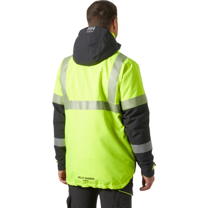 Geaca reflectorizanta cu gluga Helly Hansen ICU Winter Jacket CL2 [4]