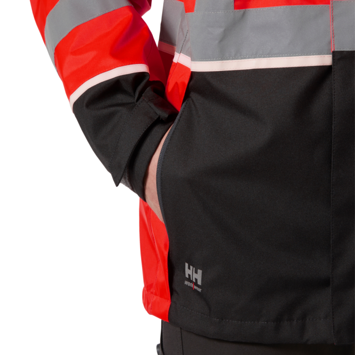 Geaca reflectorizanta cu gluga Helly Hansen UC-ME Shell Jacket CL3 [7]