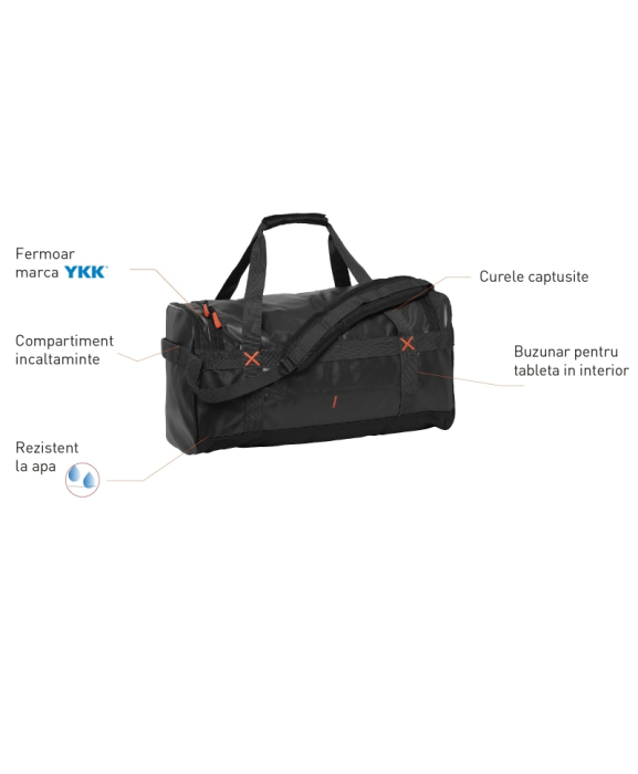 Geanta voiaj Helly Hansen Workwear 70 litri, neagra [7]
