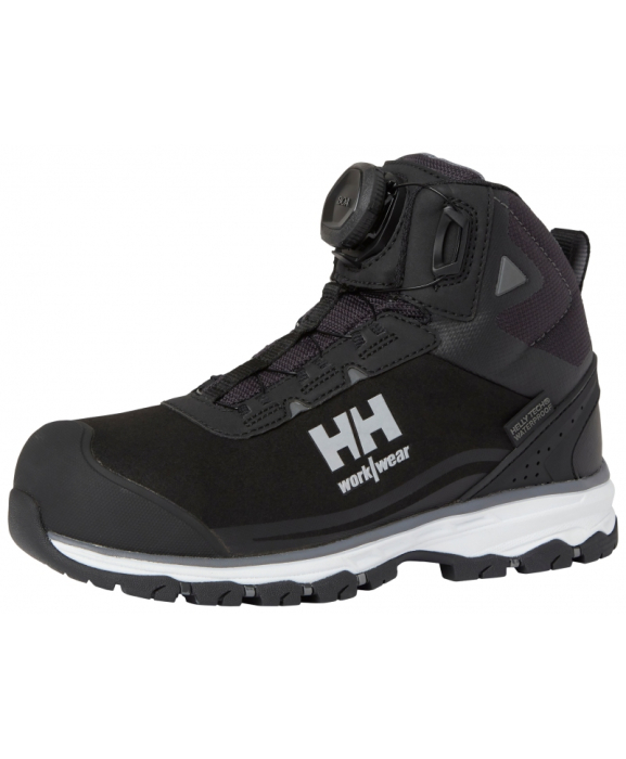 Ghete protectie dama Helly Hansen Luna Mid BOA HT, S3, WR, SRC, ESD, negru/gri [2]