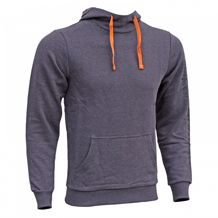 Hanorac cu gluga Helly Hansen Logo, negru melanj, M [2]