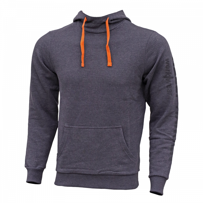 Hanorac cu gluga Helly Hansen Logo, negru melanj, M [3]