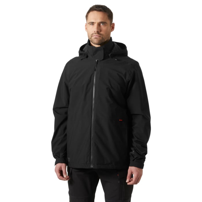 Jacheta cu gluga Helly Hansen Barcode Shell [3]