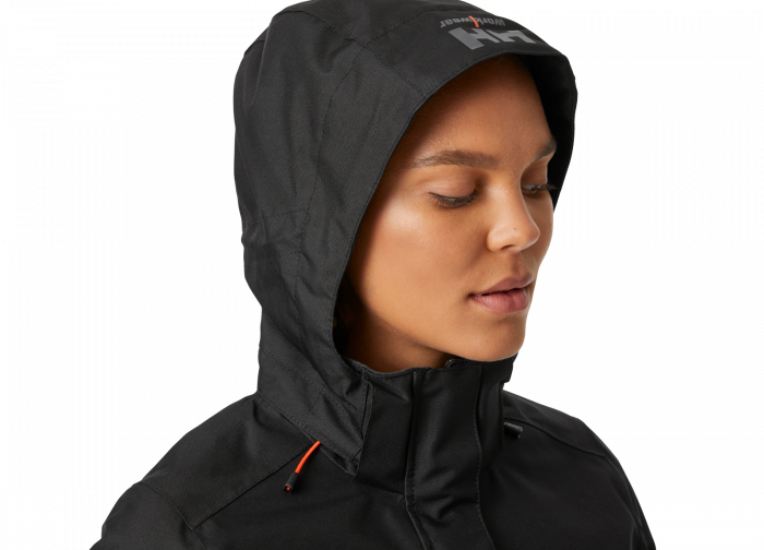 Jacheta dama cu gluga Helly Hansen Luna Shell, neagra, S [6]