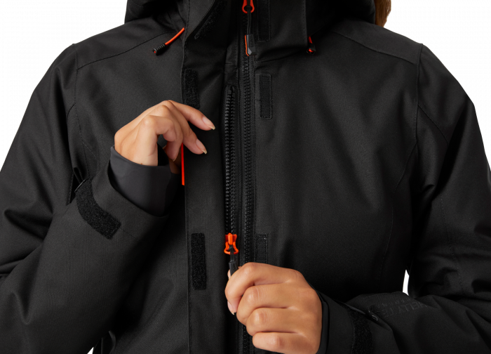 Jacheta dama cu gluga Helly Hansen Luna Winter, neagra, S [5]