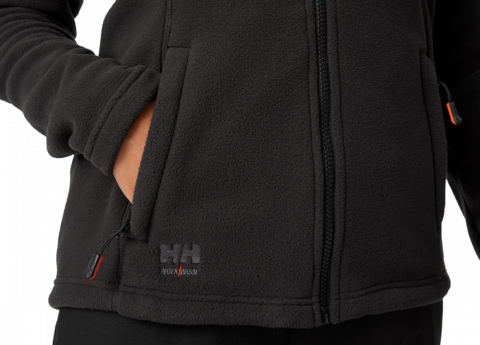 Jacheta dama Helly Hansen Luna Fleece, neagra, S [5]
