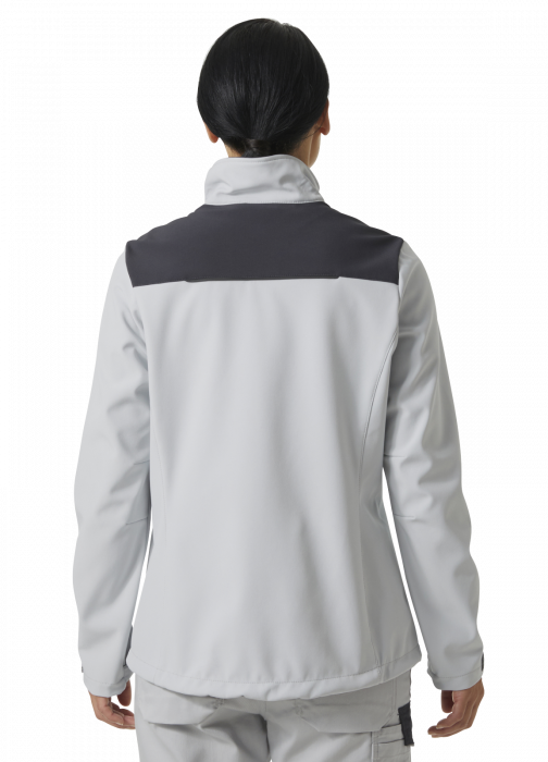 Jacheta dama Helly Hansen Manchester 2.0 Softshell, gri/negru, XL [4]