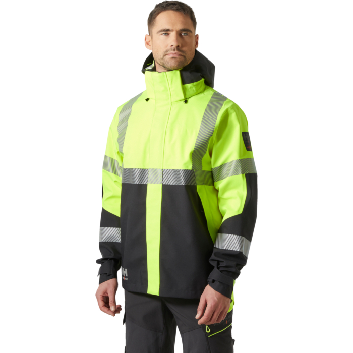 Jacheta reflectorizanta cu gluga Helly Hansen ICU Shell Jacket CL2 [3]