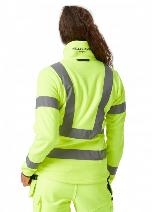 Jacheta reflectorizanta dama Helly Hansen Luna Fleece CL2, galbena, XS [4]